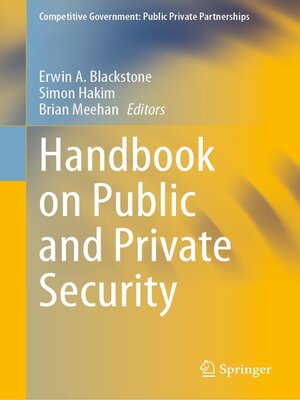 cover image of Handbook on Public and Private Security